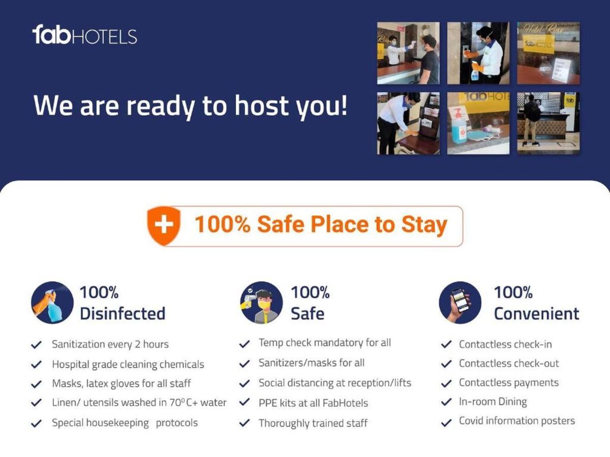 Fabhotel Pride Inn - Nr Tcs Deccan Park, Hitech City Haidarábád Kültér fotó